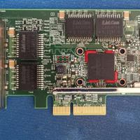Scheda LAN 4 porte Gigabit LOW Profile