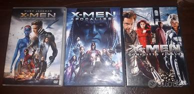 3 DVD serie X-Men: Origini. Apocalisse. C.Finale