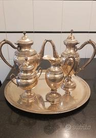 servizo in argento  te caffe in argento 800