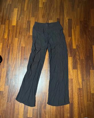 Pantalone estivo largo nero