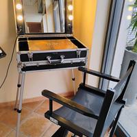 Postazione trucco professionale