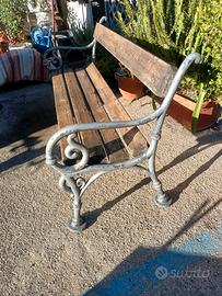 Panchina da giardino stile londra