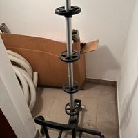 Carrello supporto portaruote e gomme auto