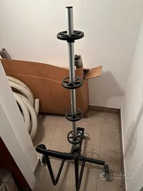 Carrello supporto portaruote e gomme auto