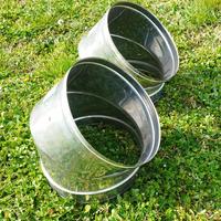Canna fumaria 300 Curva 45° acciaio inox AISI 304