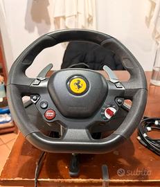 Volante Thrustmastet T80 Ferrari 488GTB usato poco
