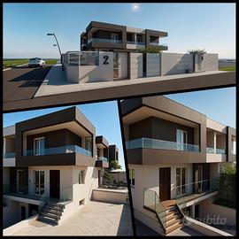 Ville Capofila di Nuova Costruzione - Design Moder