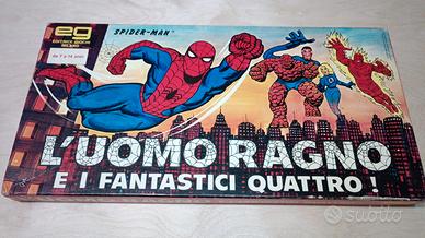 Gioco in scatola Uomo ragno e i fantastici 4 1978