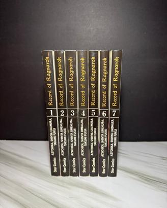 Manga Record of ragnarock 1-7💕📚