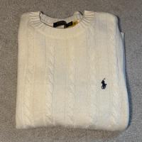 Ralph Lauren maglione a treccia