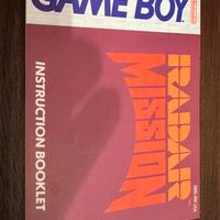 Game Boy libretto Radar Misson