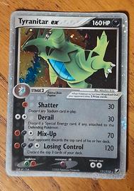Tyranitar Ex Unseen Forces Inglese carte Pokemon