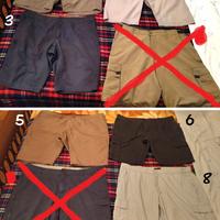 Stock di pantaloncini estivi di marca