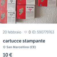cartucce stampante