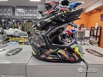 AIROH Casco Cross Twist 3 Toxic - Motor's Passion