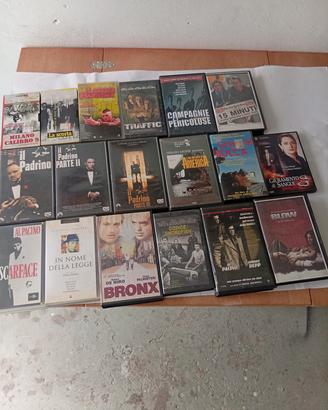 Lotto VHS Cult & Gangster - Il Padrino, Scarface, 