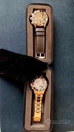 lotto 2 orologi cronografi