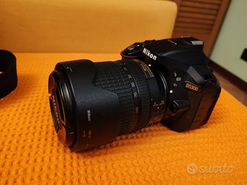 Kit completo Nikon D5300, obiettivi, flash ecc...