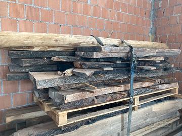 tavole grezze rovere noce olmo prugno