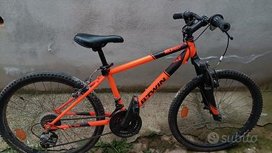 Mountain Bike Rockrider 500 B'Twin - 24" Arancione