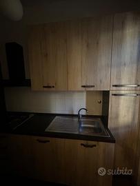 Cucina lineare moderna industrial nuova