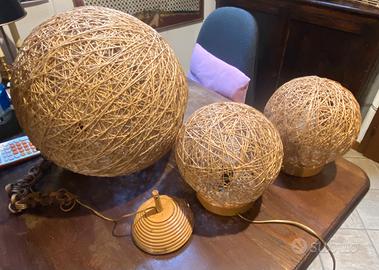 Set lampadario e abat jour