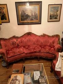 Divano e due poltrone Stile Luigi XV