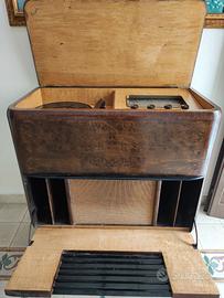 Mobile radio giradischi d'epoca Ducati