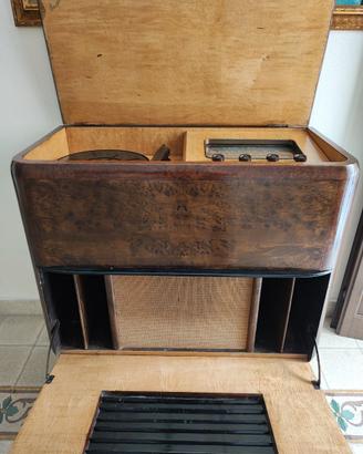 Mobile radio giradischi d'epoca Ducati