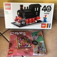 Lego 40370 Treno 40' anniversario +dots mini frame