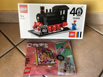 Lego 40370 Treno 40' anniversario +dots mini frame