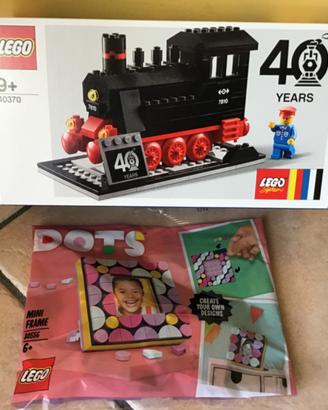 Lego 40370 Treno 40' anniversario +dots mini frame