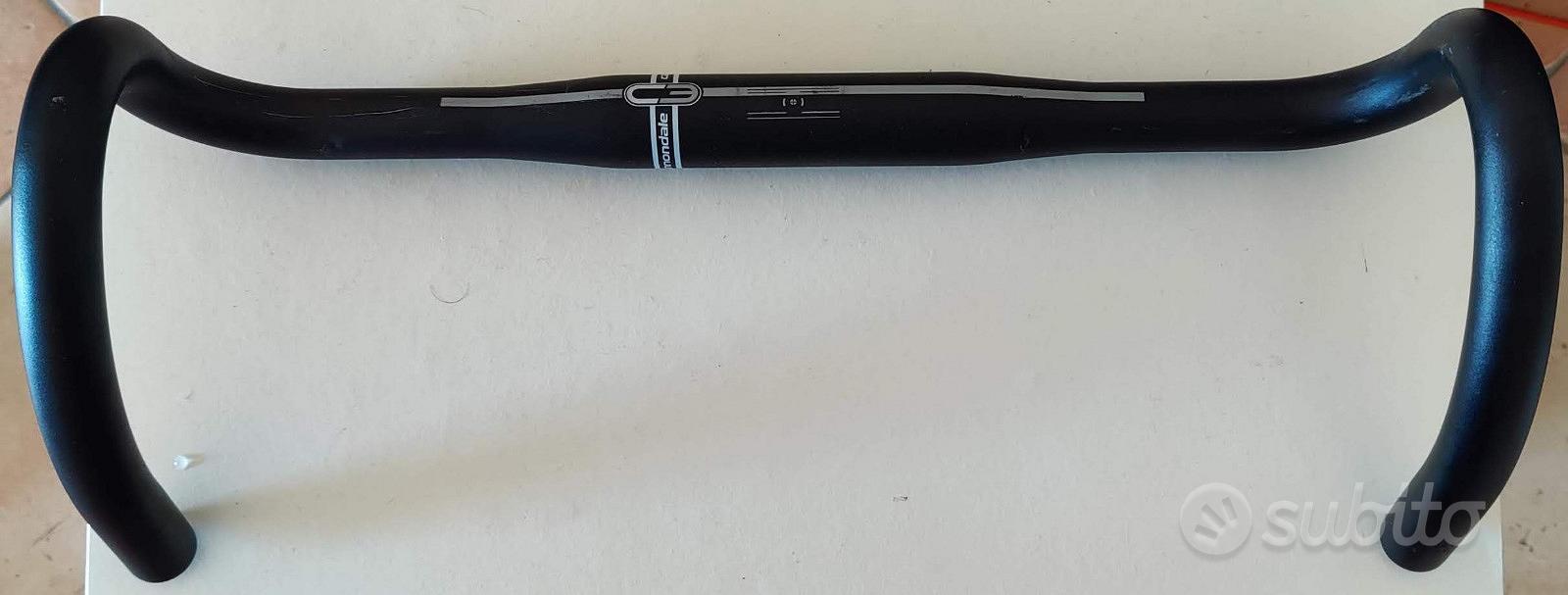 Manubrio Bici Da Corsa E Mountain Bike In Lega Di Alluminio Keenso | 25,4 X 520 Mm, Colore Argento | Manubrio Rialzato Con Finitura Opaca Antiruggine