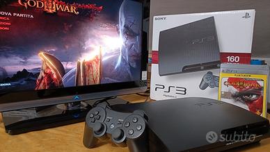 PS3 slim 160Gb con 17 giochi esclusive Sony