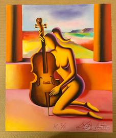 Mark Kostabi - Fine Art  Giclée foglio pieno