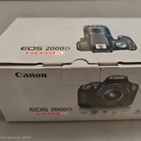 Canon EOS 2000D + EF-S 18-55mm IS II NUOVA❗❗️❗️