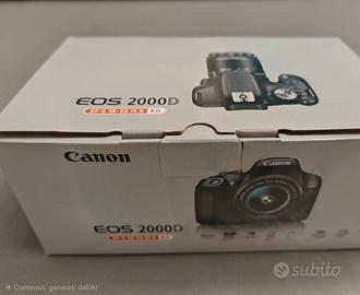Canon EOS 2000D + EF-S 18-55mm IS II NUOVA❗❗️❗️