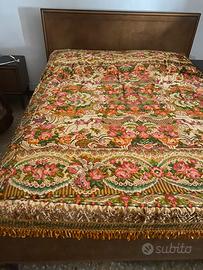 Coperta in ciniglia vintage