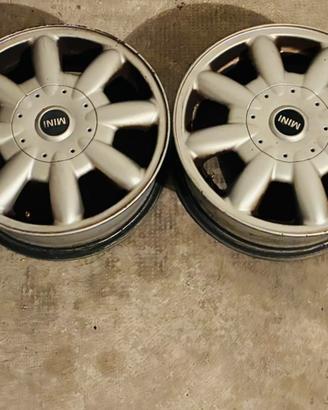Cerchi in lega 15”  mini r50 r53 ideali invernali