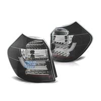 FANALI A LED BMW E81 E87 07-11 NERO BAR LED