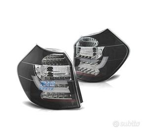 FANALI A LED BMW E81 E87 07-11 NERO BAR LED