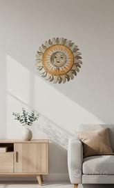 Sole luna in legno 