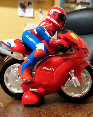 Moto DUCATI CHICCO GIOCO INCOMPLETO NO TESTATO 