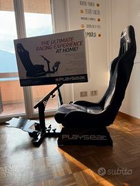 PlaySeat Evolution in pelle Alcantara nero