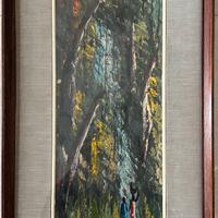 Quadro Etnico Anni ‘70 Formato Particolare