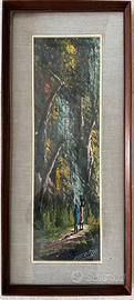 Quadro Etnico Anni ‘70 Formato Particolare