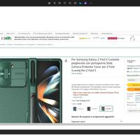CUSTODIA NUOVA MAI APERTA PER SAMSUNG Z FOLD5