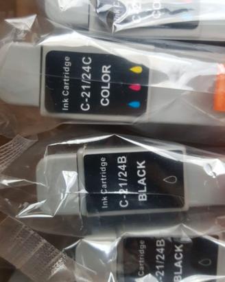 BCI21/24 BK/C Cartucce di Inchiostro Compatibili P