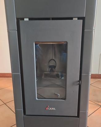 stufa a pellet cadel antracite 