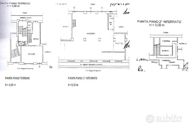 Negozio/Ufficio con magazzino